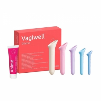 Medical Vaginal dilators made of silicone, Vagiwell Premium (set with 5 pcs)