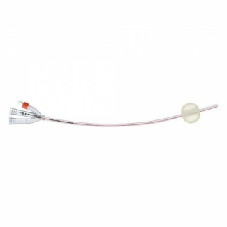 3Way Foley Silicone Catheter Rusch Brillant Mercier, all sizes