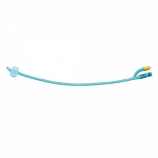 2Way Foley Latex Catheter Blue Silicone Covered Rusch Silasil 5-15cc All sizes
