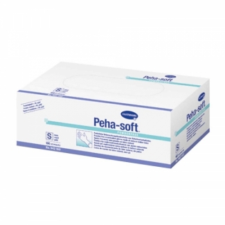 Γάντια Latex Λευκά, Χωρίς Πούδρα Peha Soft Hartmann (100άδα)