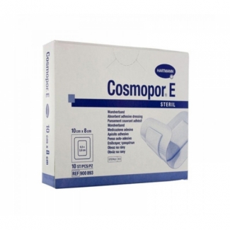 Γάζα αποστειρωμένη αυτοκόλλητη Cosmopor E, Hartmann όλα τα μεγέθη (10άδα)