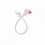 Καθετήρας 3way Foley σιλικόνης Μπαλόνι 20-30cc από 16Fr-24Fr