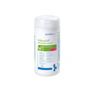 Μαντηλάκια απολύμανσης επιφανειών Mikrozid sensitive XL (20x20cm) χωρίς αλκοόλη και χωρίς αλδεΰδες (200άδα)