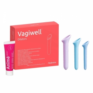 Medical Vaginal dilators made of silicone, Vagiwell S & L (set with 3 pcs)