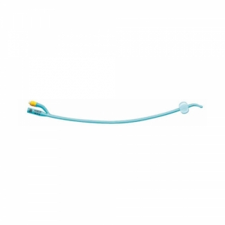 2Way Foley Latex Catheter Tiemann Blue Silicone Covered Rusch Silasil 5-15cc All sizes
