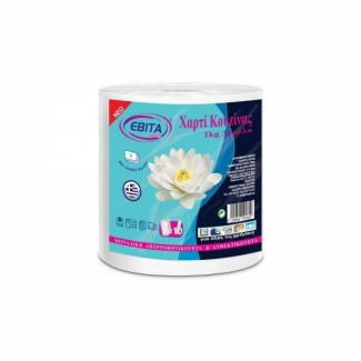Χαρτί κουζίνας ρολό 3φυλλο Ebita Plus 1Kg