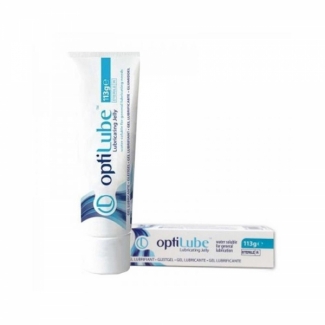 Sterile lubricating jelly Optilube tube, all sizes