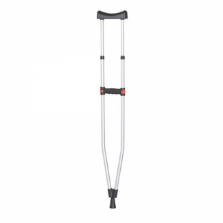 Aluminum armpit crutch (1 piece) Rebotec
