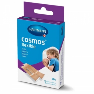 Adhesive Film Dressing Flexible in 2 Sizes Cosmos Flexible (pack of 20)