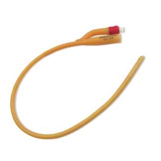 2Way Foley Catheter latex Rusch Gold All sizes