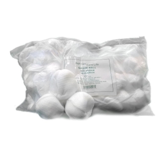 Gauze balls plain - 30cm x 30cm (100 pieces)