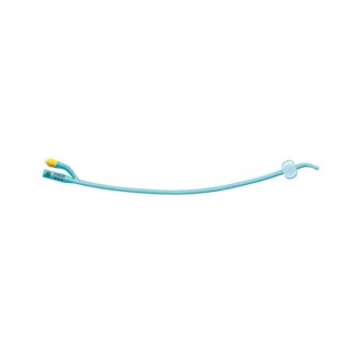 2Way Foley Latex Catheter Tiemann Blue Silicone Covered Rusch Silasil 5-15cc All sizes
