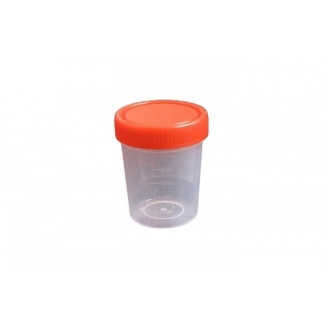 Sterile urine collection cups 120ml