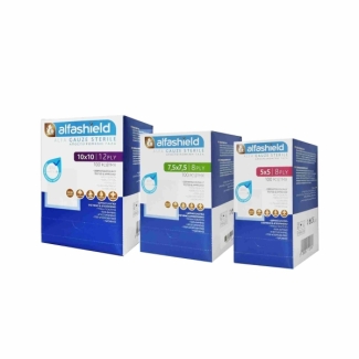Sterile gauze AlfaShield 8ply All available sizes