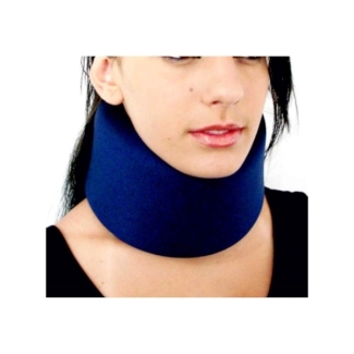 Soft neck collar with velcro type closure blue colour, all sizes