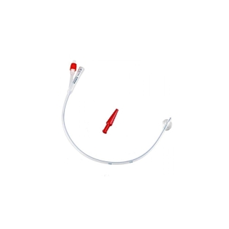 Suprapubic silicone indwelling balloon catheter All sizes