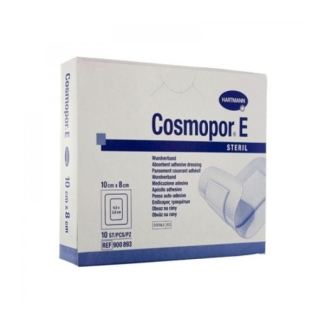 Self-adhesive wound dressing Cosmopor E, all sizes (Box of 10)