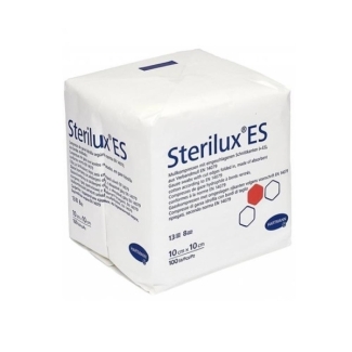 Non sterile gauze swabs Sterilux ES,13 threads, 8ply (Box of 100) All sizes