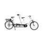 Βicycle Huka Tadem Copilot 24 for 1 adult and 1 child from 4 years with display and 8 gears, all colours