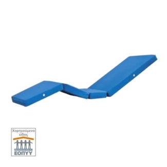 3 section, foam & coconut mattress