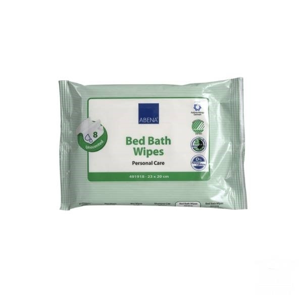 Cleaning wipes without use of water for bath use (8pcs)