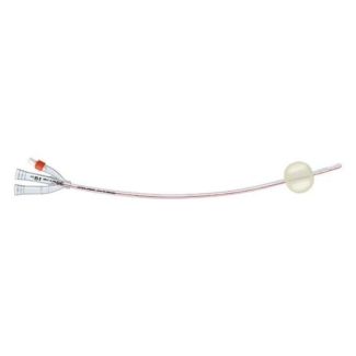 3Way Foley Silicone Catheter Rusch Brillant Mercier, all sizes