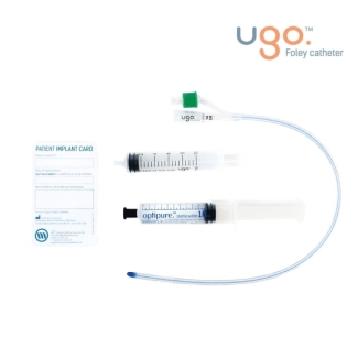 2Way Foley Catheter Silicone Ugo Set with 2 syringes All sizes