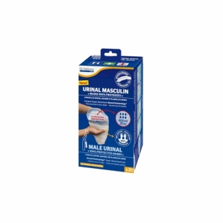 Male urinal bag Dr Helewa 600 ml (Box of 20)
