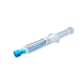 OptiFlush sterile syringe, pre-filled with 0,9% NaCl, ready to use (box of 36)