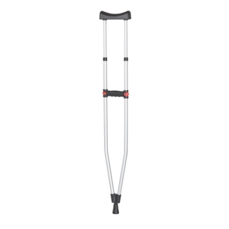 Aluminum armpit crutch (1 piece) Rebotec