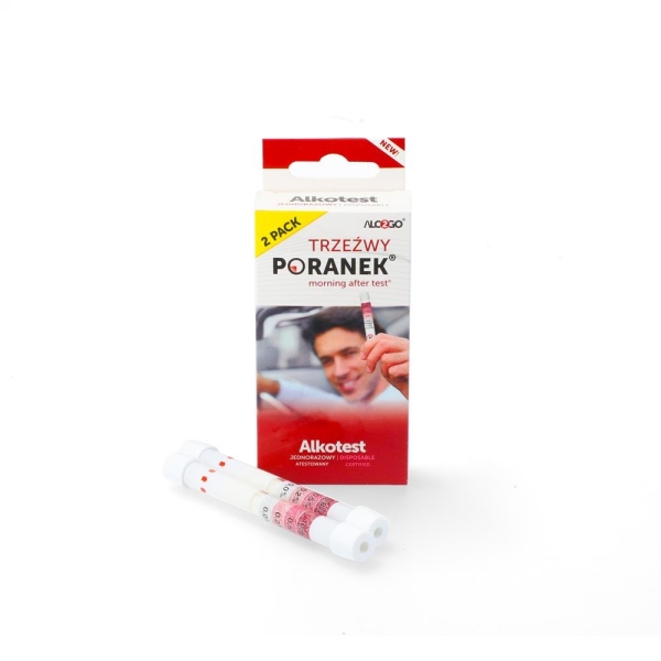 SINGLE USE ALCOHOL TEST (2pcs)