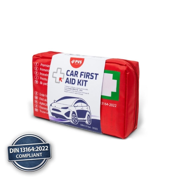 First-aid kit for car DIN 13164:2022