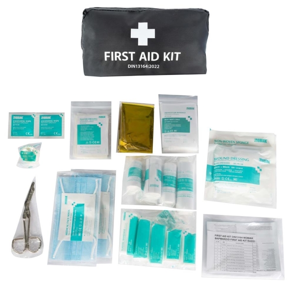 First-aid kit for car DIN 13164:2022
