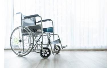 Wheelchairs.