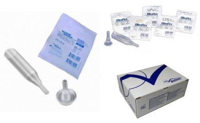 External male catheters.